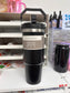 30 oz blank sublimation Matte Bottle colored with handle