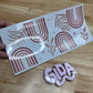 UV DTF - Delicate Nude Rainbow Libbey cup Wrap