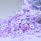 Lilac Turkish Eyes Polymer clay 1 oz