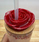 3D Printed Libbey Cup Lid Topper – rose Decorative Drink Accessory