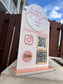 Vertical Qr Acrylic Desk Sign 18x12.4inches