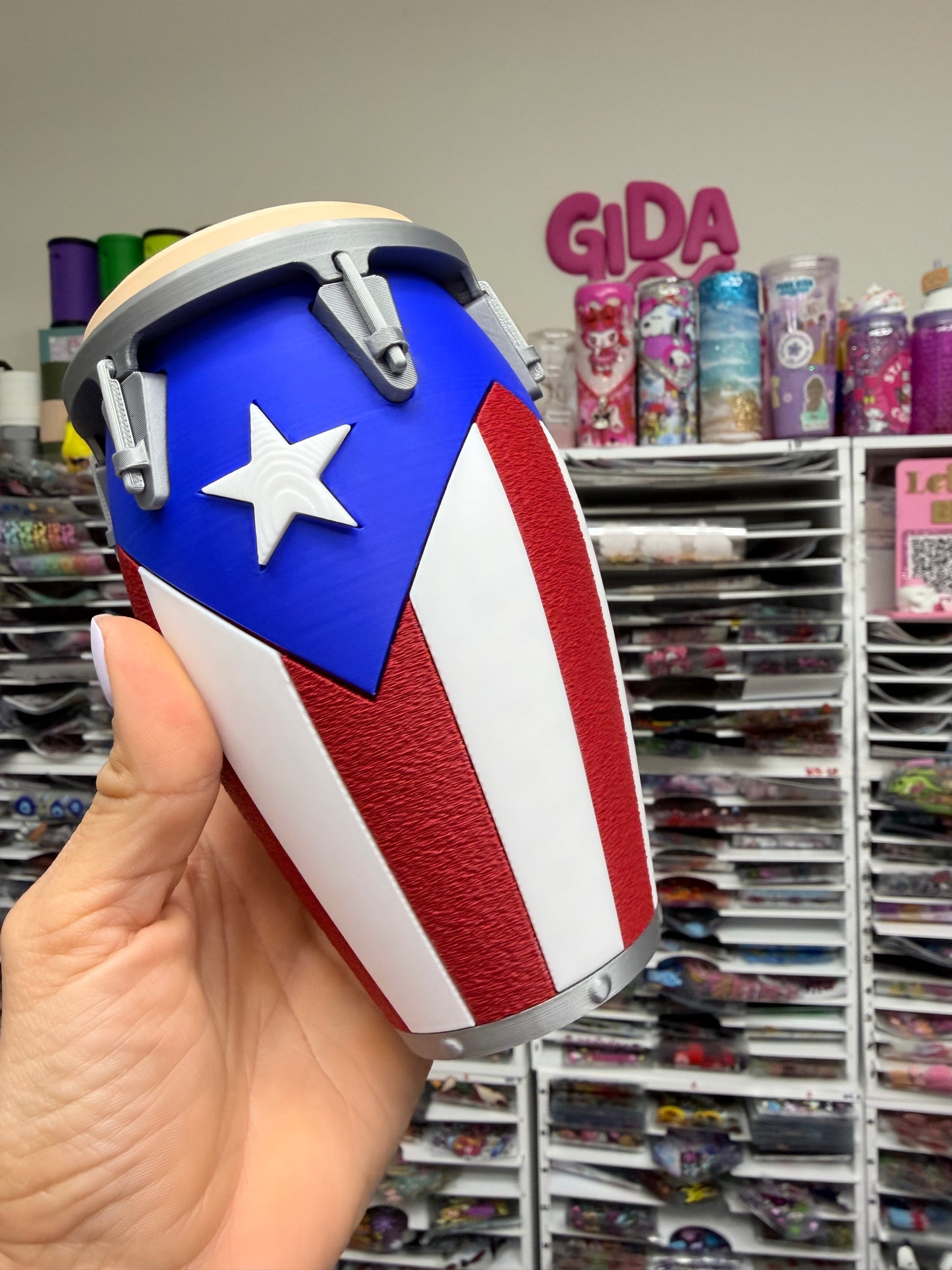 3D Printed PR Conga Can Cooler for 12oz