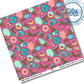 Donuts Cotton Candy Ice Cream Printed 12x12 " Vinyl