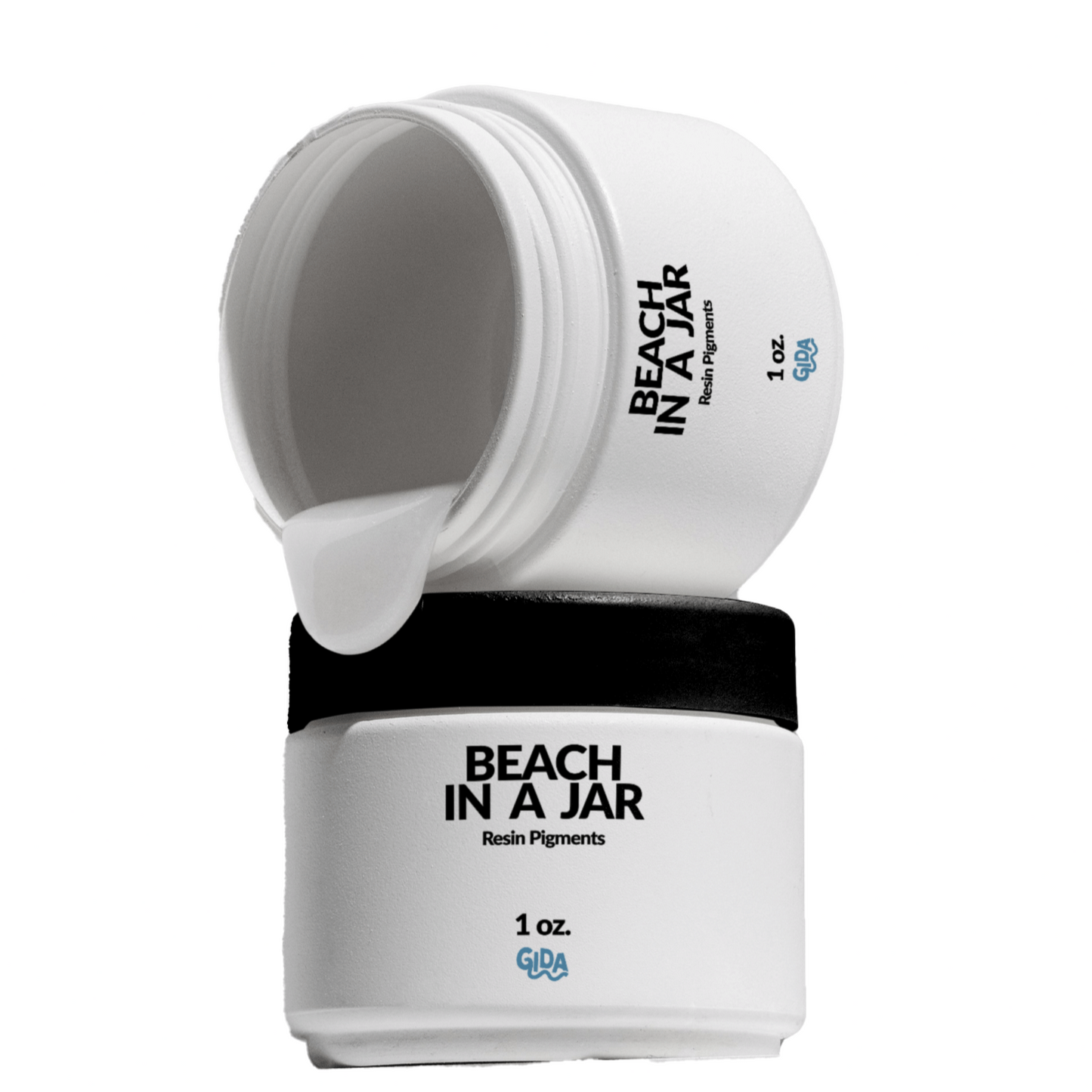 Beach in a Jar - White Pigment for Resin Art Paste - 50gr