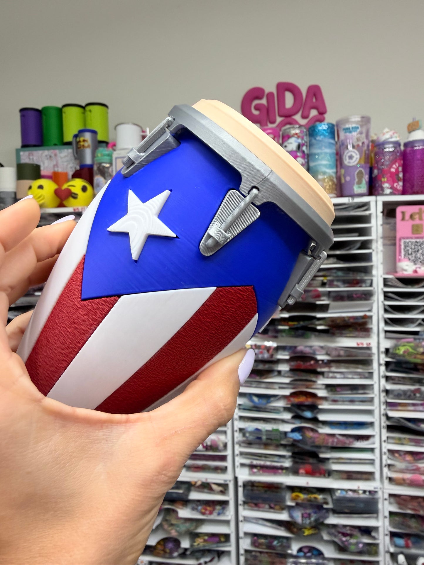 3D Printed PR Conga Can Cooler for 12oz