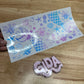 UV DTF Sticker Wraps - Mermaid Purple Libbey  Wrap