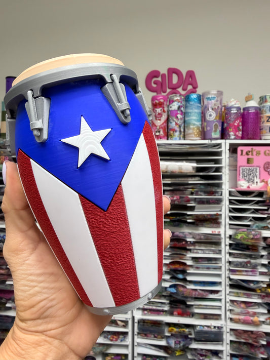 3D Printed PR Conga Can Cooler for 12oz