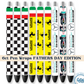 6ct Pen Set FATHER'S DAY EDITION Pen Wrap