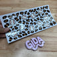 UV DTF - Animal print baseball Balls Libbey cup Wrap