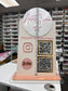 Vertical Qr Acrylic Desk Sign 18x12.4inches