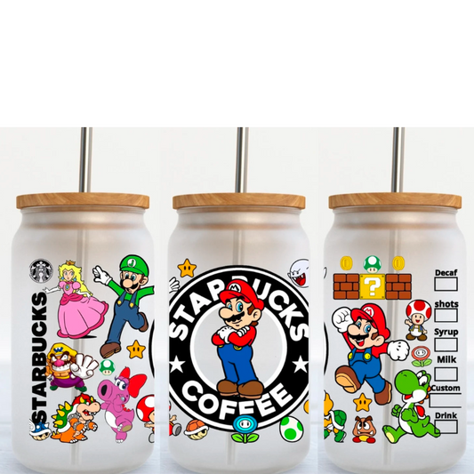 UV DTF Sticker Wraps - MI MARIO  Wrap