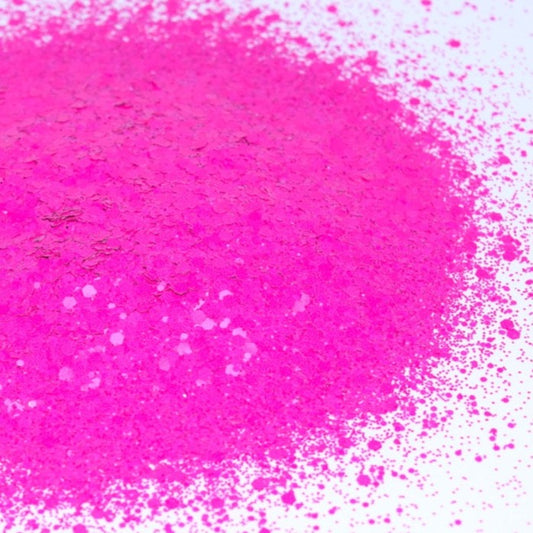 Hot Pink Chunky Glitter - 2.2 oz
