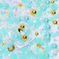 Tiffany Mint Flat Back Pearl Mix - 1.2 oz
