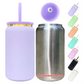 16 Oz Golden Sublimatable Macaron Stainless Steel Can - matte