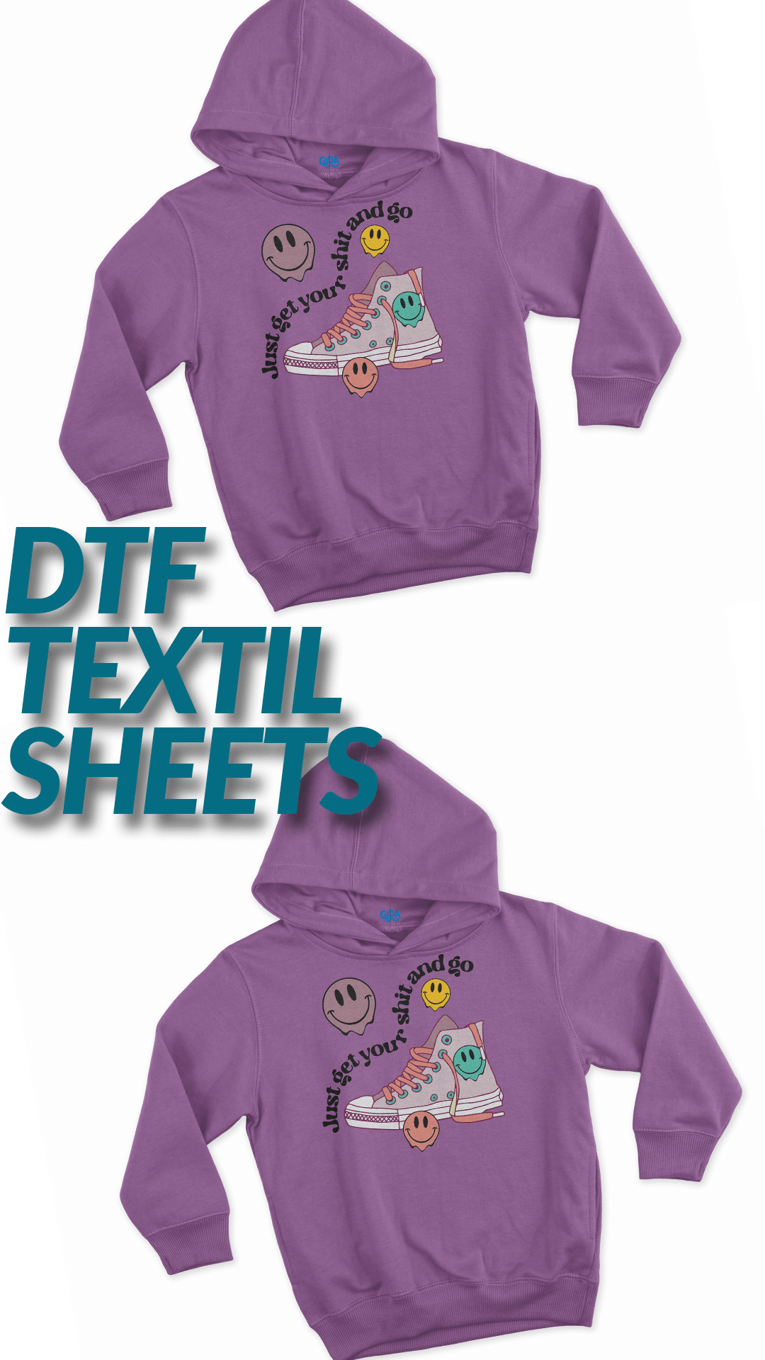 DTF - Get your Shit and go - Textil