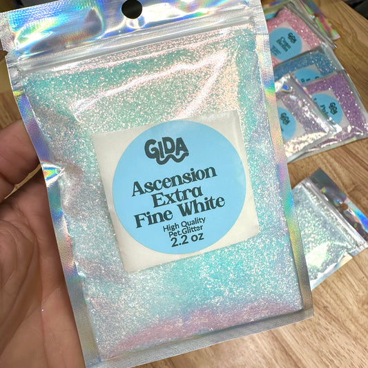 Baby Blue Extra Fine Glitter - 2.2 oz - GIDA DESIGN