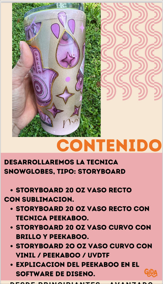 Grabación - Aprende a realizar Storyboard / Snowglobes