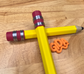 ✏️ 3D Printed Jumbo Pencil Pen | Refillable Ink | Teacher Theme Gift Ballpoint Pen