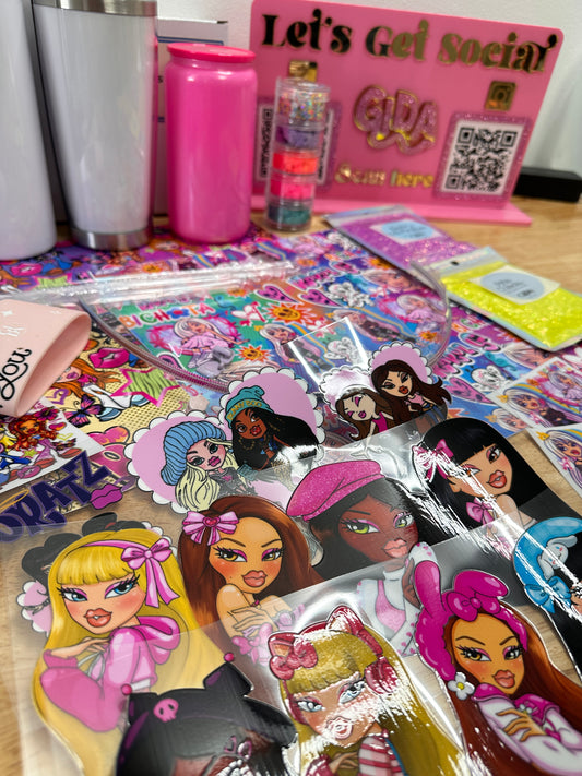 TRIPLE Combo Bratz - Bichota for resin tumblers - LIMITED QTY
