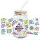 UV DTF - My Mental breakdown 16oz  libbey cup Wrap