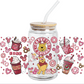 UV DTF Stickers Wrap - CAFECITO Y CHISME Winnie Libbey Wrap