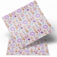 Printed Vinyl Sheet Golden Bailarina  Printed 12x12 " Permanent Vinyl