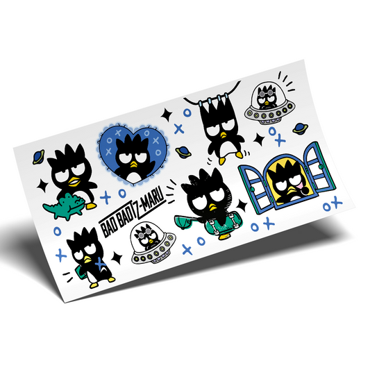 Cup Wrap Sticker UV DTF -  Badzmaru