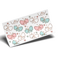 UV DTF  WRAP - Mint and Pink Butterflies