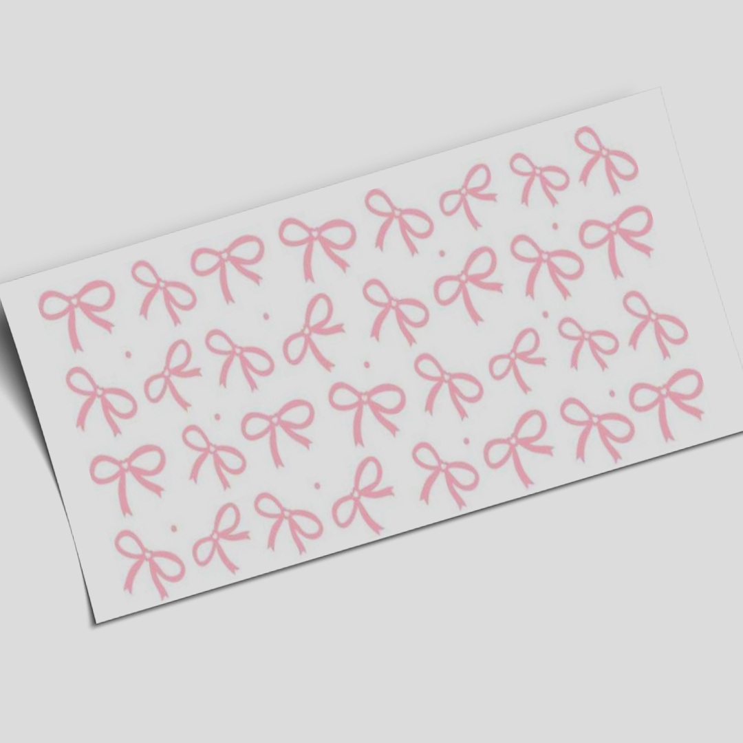 UV DTF Wrap Stickers - Mini bows