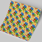 Printed Vinyl Sheet 12x12 " Permanent Vinyl - Books and plants Yellow Background
