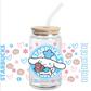 Cup Wrap Uv dtf Stickers   WRAP -  Chef Cinnamon  Coffee libbey cup Wrap