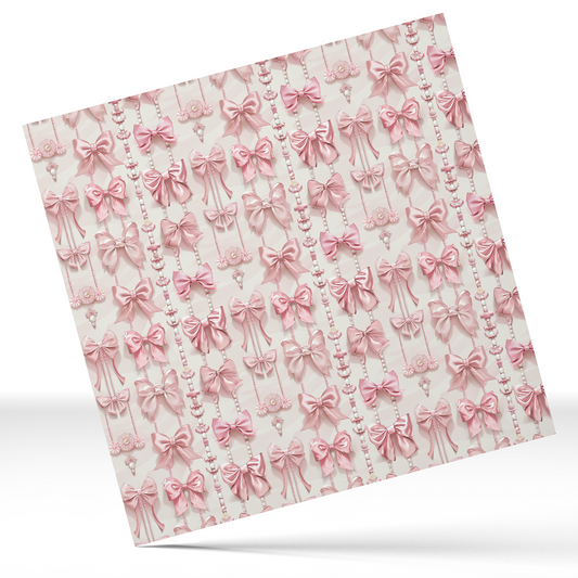 12x12 inches Permanent Patterned Vinyl - The Real Coquette