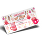 Cup Wrap Sticker UV DTF - Hot cocoa Pink Christmas