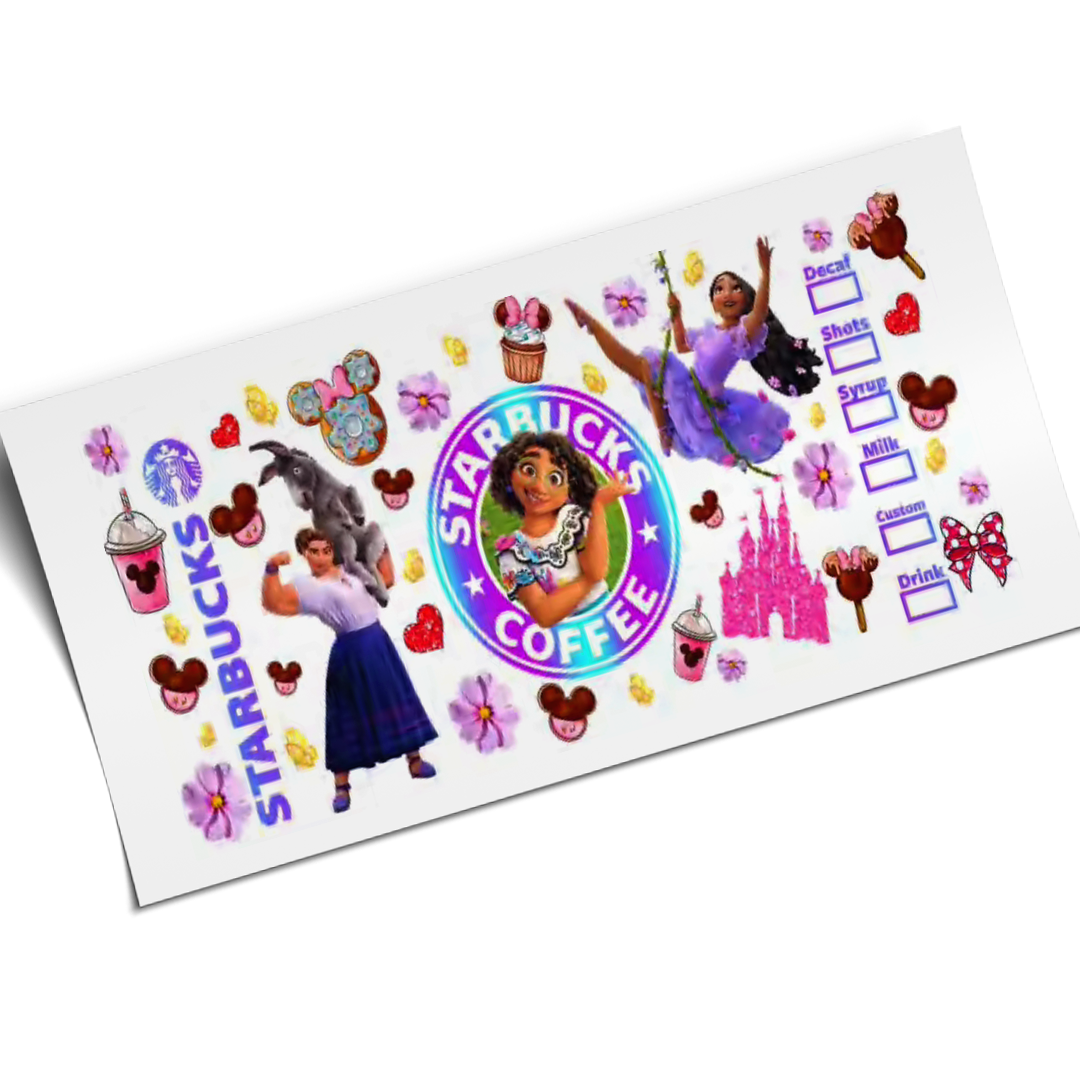 UV DTF Wrap Stickers - Coco