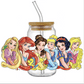 UV DTF WRAP - Nuevas princesas Libbey cup Wrap - STICKER