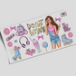 Cup Wrap Sticker  - UV DTF do not worry 80's