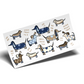 Cup Wrap Sticker UV DTF -  doggy's