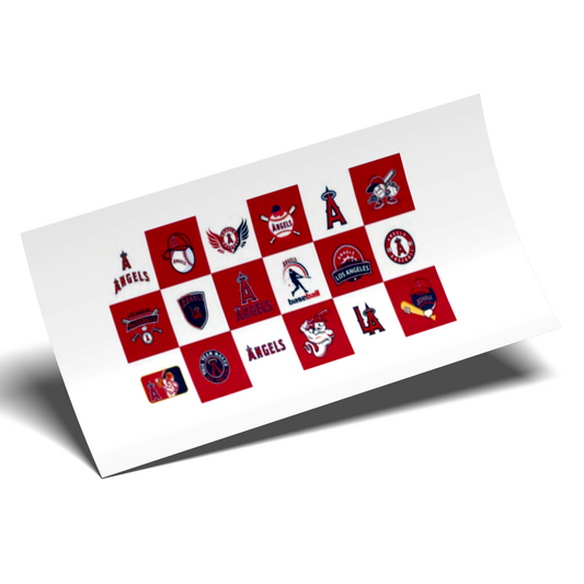 Cup Wrap Sticker  - UV DTF Stickers Wrap - Angels