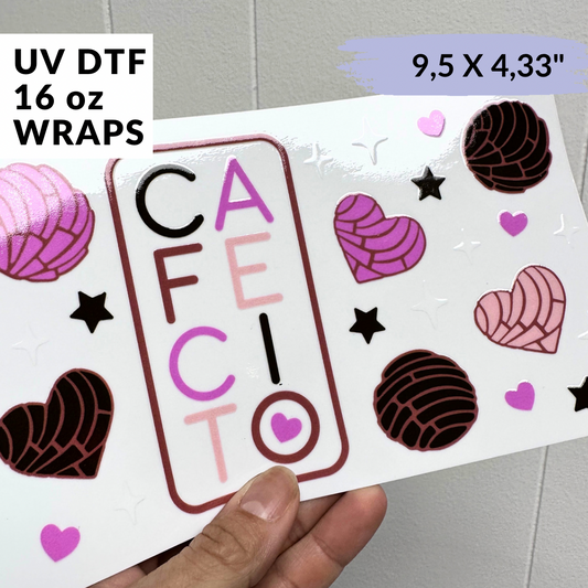 UV DTF - CA FE CI TO Libbey Wrap