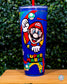 uv dtf wrap - Mario 24 oz  wrap
