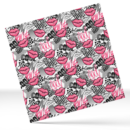 Kisses Cool 12x12 " Permanent Printed Vinyl