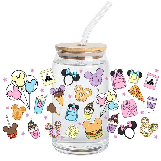 Cup Wrap UV DTF Stickers - Cute Magic Items libbey cup Wrap