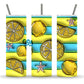 3D - Golden Lemons Summer 12x12" Printed Vinyl