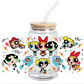 UV DTF Stickers Wraps - Poderosas libbey cup Wrap