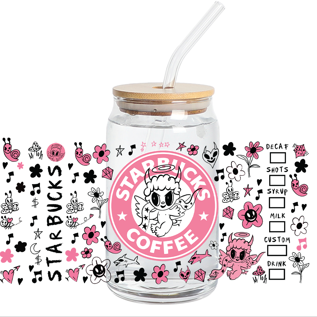 UV DTF Wraps Stickers -  Angelito Karol g  Libbey cup Wrap