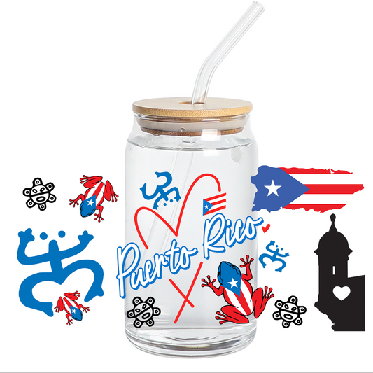 UV DTF Stickers Wraps - Puerto Rico PR  wrap