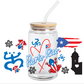 UV DTF Stickers Wraps - Puerto Rico PR 16 oz wrap
