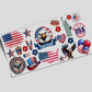 Cup Wrap Sticker  - UV DTF USA 250 years
