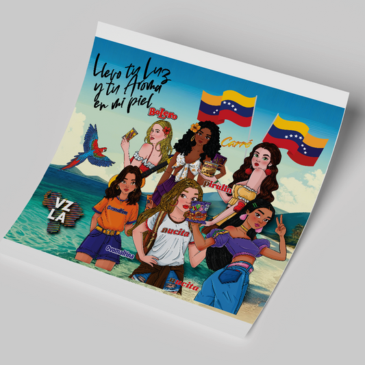 Venezuelan Snacks - 20oz Straight Tumbler wrap Printed Vinyl