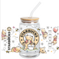 Cup Wrap Stickers UV DTF - Winnie Honey Coffee Wrap